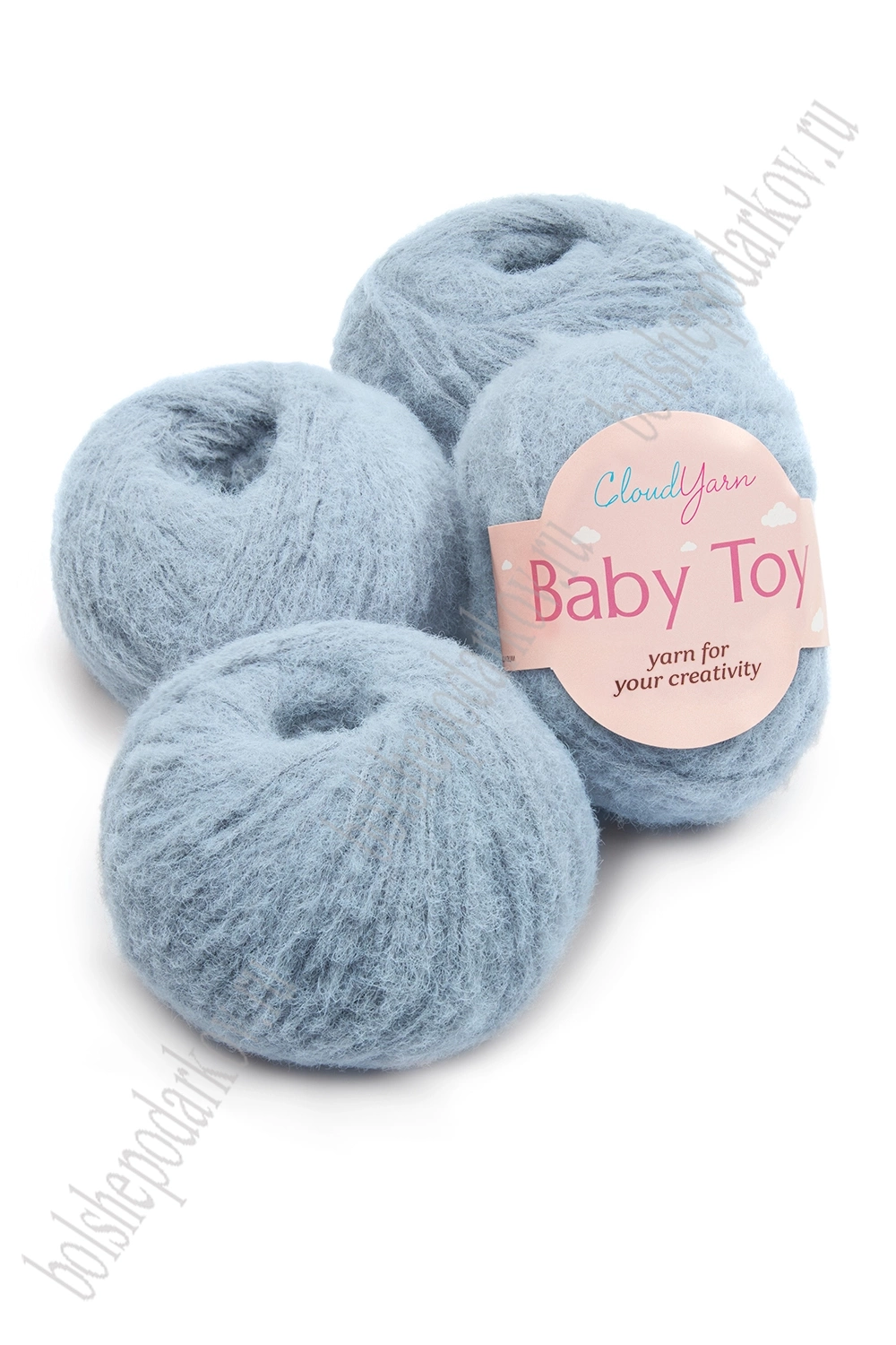 Пряжа "Baby Toy"  40 гр (10 шт) SF-7842, голубой