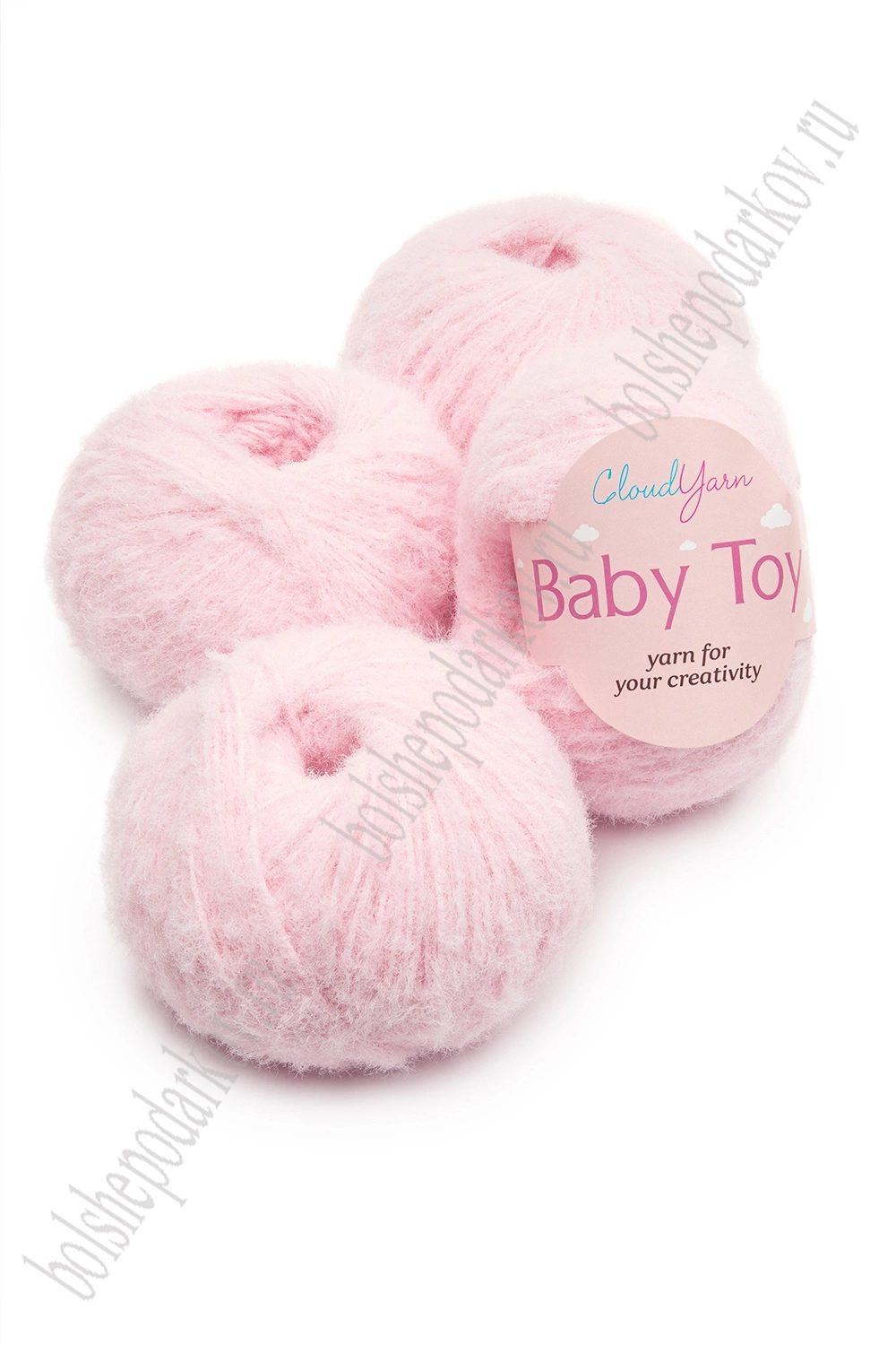 Пряжа "Baby Toy" 40 гр (10 шт) SF-7842, светло-розовый