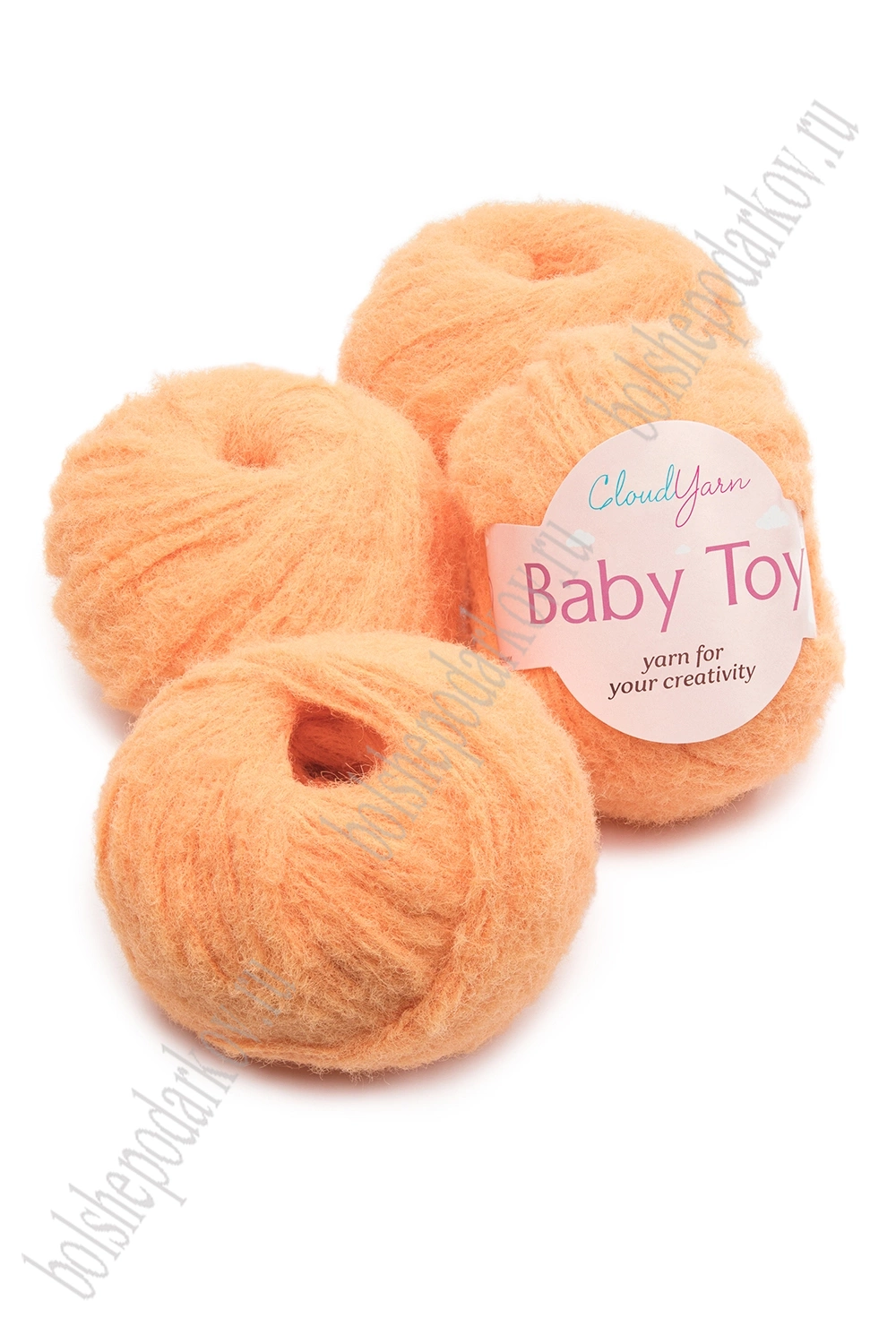 Пряжа "Baby Toy" 40 гр (10 шт) SF-7842, персиковый