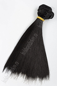 Фурнитура "Трессы для кукол Premium" 15 см; 30 гр (SF-2859) прямые №3