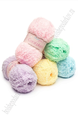 Пряжа &amp;quot;Coral plush&amp;quot; 100 гр (5 шт) SF-7843, №2