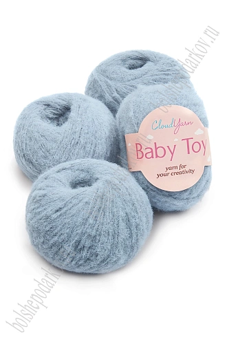 Пряжа &amp;quot;Baby Toy&amp;quot;  40 гр (10 шт) SF-7842, голубой