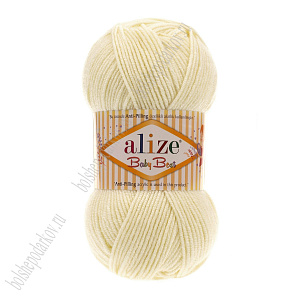Пряжа "Baby best antipilling" 100 г*240 м (5 шт) молочный №01