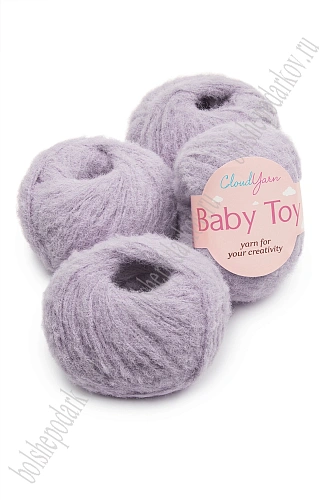 Пряжа &amp;quot;Baby Toy&amp;quot; 40 гр (10 шт) SF-7842, фиолетовый