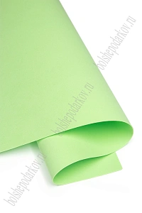 Фоамиран 1 мм, Китай 50*50 см (10 листов) SF-3431, салатовый №1052