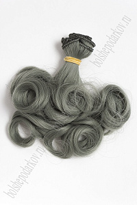 Фурнитура "Трессы для кукол Premium" 18 см; 25 гр (SF-2855) кудри №904